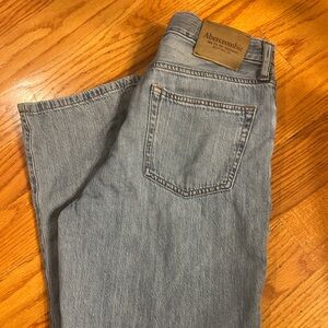 Abercrombie Kids Relaxed Fit Light Blue Jeans Baggy 15/16